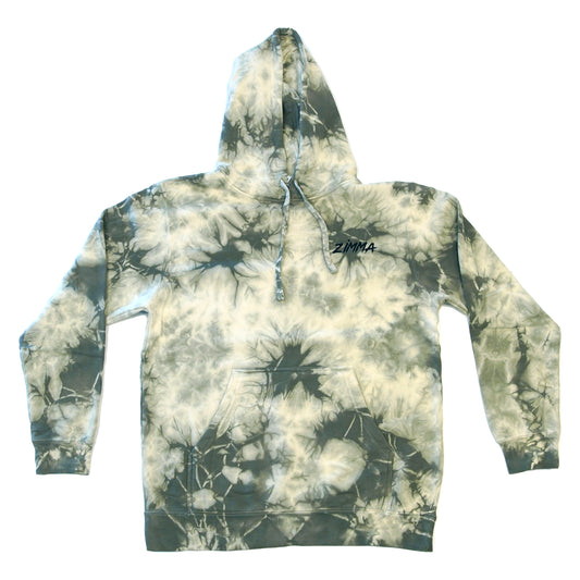 Olive Tie Dye Hoodie
